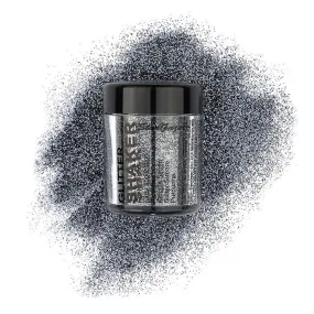 Stargazer Steel Grey Glitzy Glitter Shaker Pot 5g