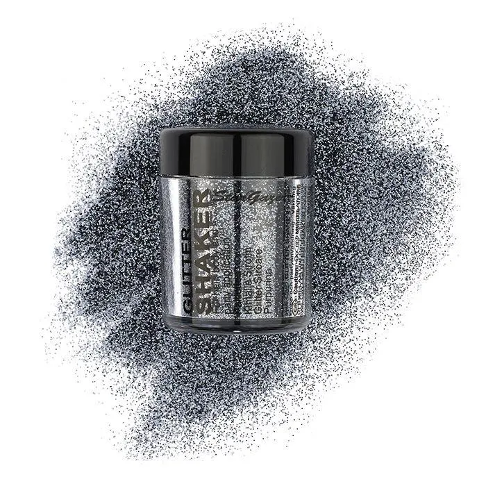 Stargazer Steel Grey Glitzy Glitter Shaker Pot 5g
