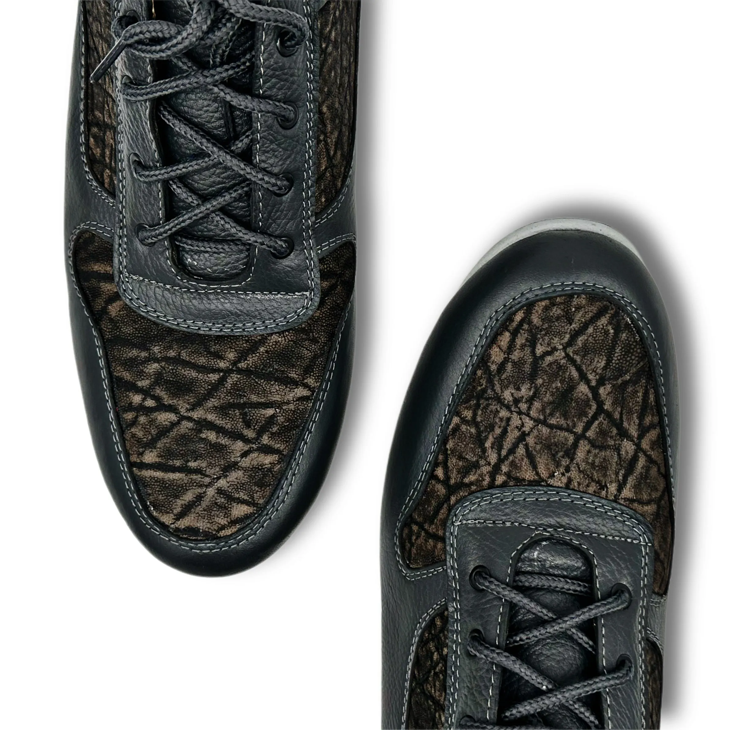 TuskerTread Elephant Leather Sneakers