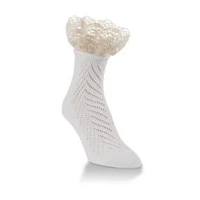 Vanilla Prissy Lace Socks (Women's)
