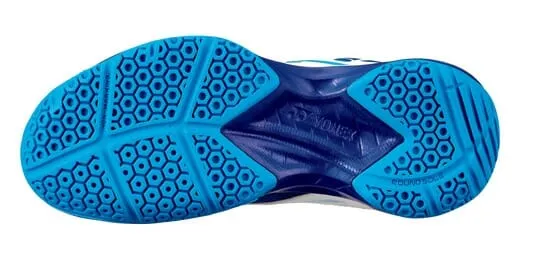 Yonex Power Cushion 39 Junior Unisex Court Shoes White/Blue